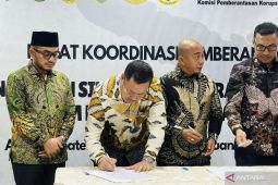 Pemkab Nagan Raya dukung pemberantasan korupsi bersama KPK