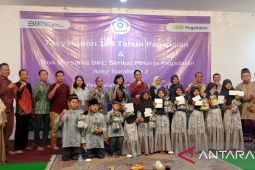 Santunan anak yatim warnai tasyakuran HUT ke-124 PT Pegadaian
