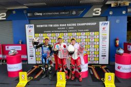 Dominasi podium, Astra Honda raih kemenangan ganda di ARRC Buriram
