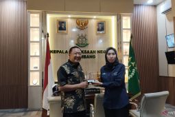 ANTARA Biro Sumsel audiensi dengan Kejari Palembang perkuat sinergi