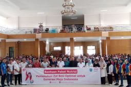 300 anak di Belitung terima paket bantuan nutrisi cegah stunting