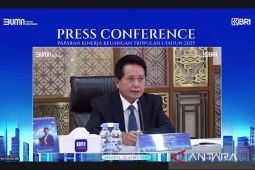 BRI raih laba bersih Rp13,80 triliun pada triwulan pertama 2025