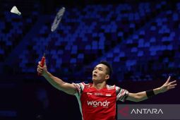 Piala Sudirman 2025: Jonatan Christie balikkan kedudukan 2-1 untuk Indonesia atas Thailand