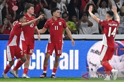 Indonesia unggul atas China di babak pertama