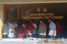 Polda Sumut sita lima kilogram sabu-sabu dari Bandara Kualanamu