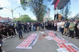 'May Day' di Kalteng suarakan perlindungan bagi buruh sawit