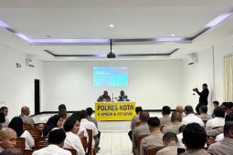 PLN UP3 Ambon  sosialisasi keamanan listrik di Polresta Ambon
