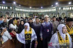 Pelepasan keberangkatan jamaah calon haji Tangerang