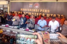 Polda Sumut tangkap 159  tersangka dari 101 kasus narkoba