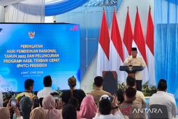 Prabowo Subianto: Terima kasih guru Indonesia, pendidikan kunci bangsa maju