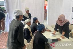 Masyarakat Badui dapat pelayanan kesehatan gratis saat Seba