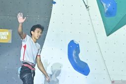 Atlet Indonesia finis terakhir di final Piala Dunia Panjat Tebing