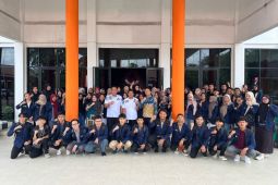 Mahasiswa UMPR kuliah lapangan di BPBD Palangka Raya