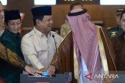 Presiden Prabowo resmikan Terminal Khusus Haji dan Umrah Bandara Soetta