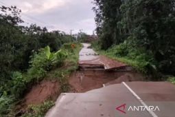 Jalan Talisayan-Tanjung Redep putus akibat longsor