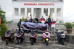 Honda Sulteng bersinergi dengan media melalui New Honda PCX160 media exploration