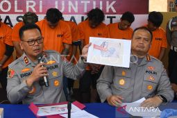 Polisi ringkus 9 tersangka penembakan  di hiburan malam Samarinda
