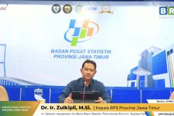 BPS catat ekonomi Jawa Timur tumbuh 5 persen triwulan I