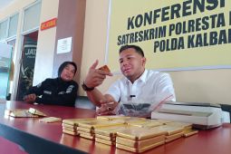 Polresta Pontianak ungkap sindikat perdagangan emas ilegal