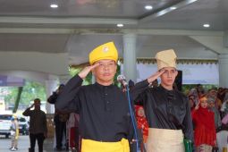 Hardiknas di Langkat bernuansa pakaian adat dari berbagai suku