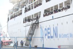 Pelni Balikpapan angkut 39 ribu pemudik dan rayakan HUT ke-73