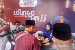 Bank Sumut beri kesempatan calon haji tukar riyal di Asrama Haji  Medan