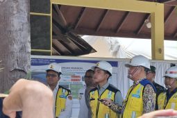 Wapres meninjau bendungan Manikin di Kupang NTT