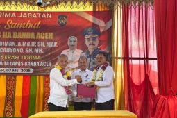 Edi Cahyono jabat Kepala Lapas Banda Aceh