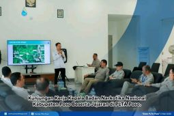 BNN Kabupaten Poso Kunker ke PLTA Poso Energy