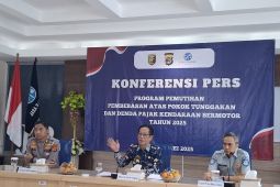 Pendapatan pemutihan pajak di Lampung berkisar Rp6 miliar per hari