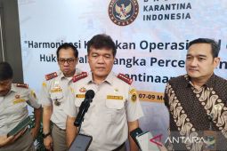 Barantin menyiagakan posko di titik penyeberangan pastikan Idul Adha aman