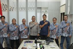 Menjelang Konfercab IV, PWI Sergai audiensi ke Kapolres