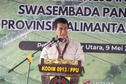 Mentan tegaskan  Kaltim dapat wujudkan swasembada pangan