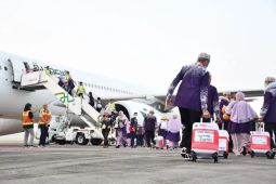 2.583 calon haji Embarkasi Palembang telah diberangkatkan ke Tanah Suci