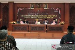 KPU Parimo tetapkan pasangan calon terpilih pada Pilkada 2024