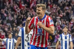 Liga Spanyol, Empat gol Sorloth bawa Atletico Madrid kalahkan Real Sociedad