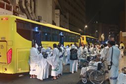 Gelombang pertama 2.800 calon haji menuju Makkah
