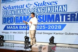 Pelantikan GAMKI Sumut, Bobby sebut mitra strategis bangun kolaborasi