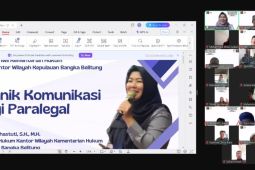 33 anggota kadarkum di Bangka Belitung ikuti pelatihan paralegal