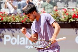 Carlos Alcaraz melaju ke perempat final ATP Masters di Roma