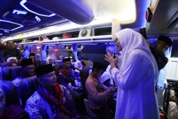 Sebanyak 752 calon haji Banyuwangi diberangkatkan ke Surabaya