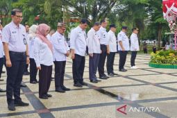 Gubernur Kalteng cek kehadiran pejabat saat apel, tekankan pentingnya kedisiplinan