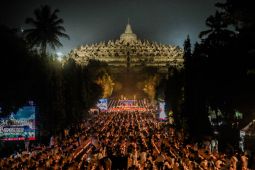 Tak ada pembuatan eskalator di Candi Borobudur, kata Menbud