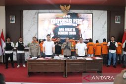 Polres Mojokerto tangkap 18 pelaku tindak premanisme