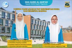Santri SMA Sains Al-Qur'an Yogyakarta tembus universitas dunia