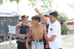 Satresnarkoba Polres Batubara grebek Kampung Narkoba di Medang Deras