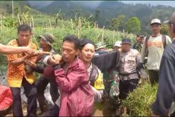 Tim SAR berhasil temukan seorang pendaki yang hilang di Gunung Cikuray Garut