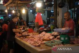 Harga ayam ras di pasar tradisional Pontianak