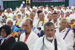 Gelombang II jamaah haji Indonesia dimulai di Jeddah dengan kedatangan 14 kloter