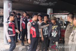 40 preman di Bogor ditangkap dalam razia gabungan